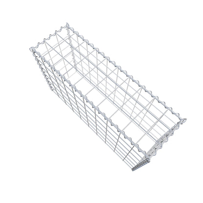 Gabbione aggiuntivo tipo 3 100 cm x 60 cm x 30 cm (L x A x P), maglia 10 cm x 10 cm, spirale