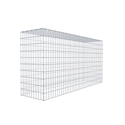 Pilote adicional tipo 3 200 cm x 100 cm x 50 cm (L x A x P), malla 5 cm x 10 cm, anillo en C