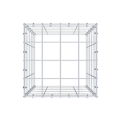 Pila adicional tipo 3 50 cm x 40 cm x 40 cm (L x A x P), malla 10 cm x 10 cm, anillo en C