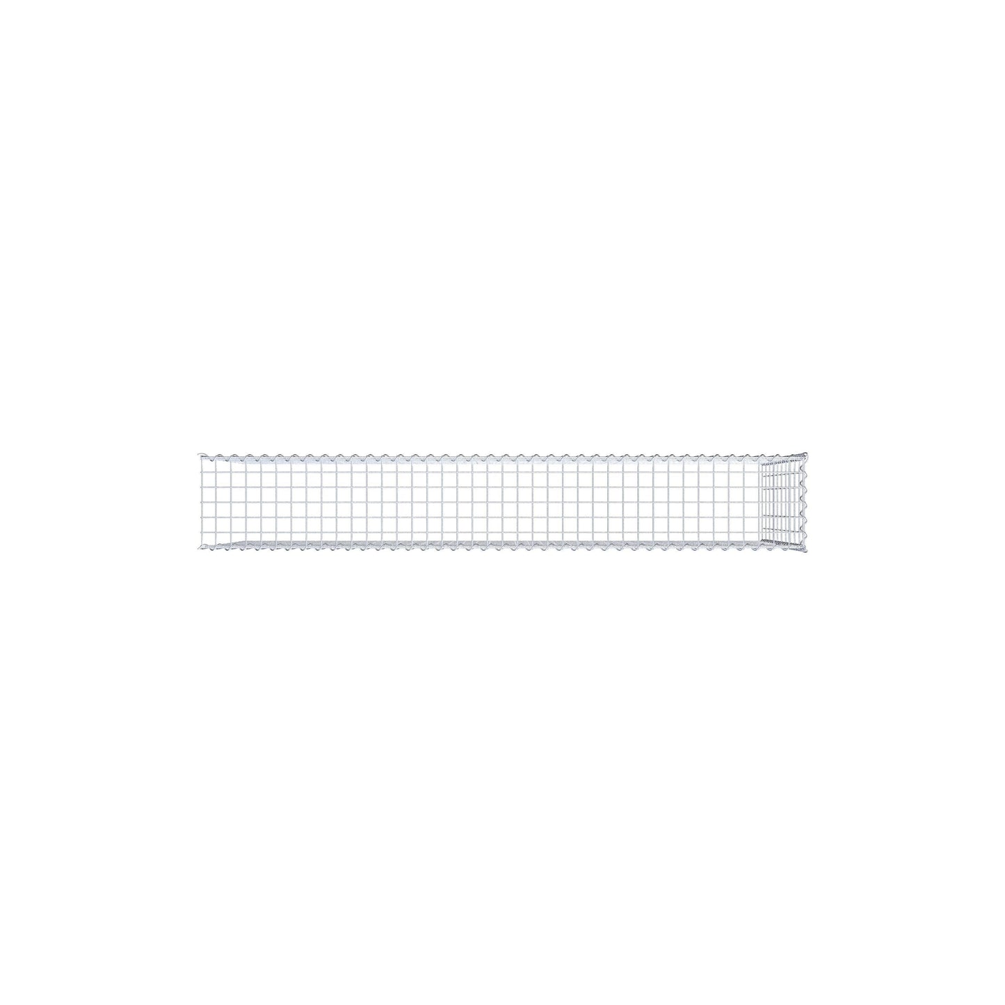 Gabbione aggiuntivo tipo 4 200 cm x 100 cm x 30 cm (L x H x P), maglia 5 cm x 10 cm, spirale