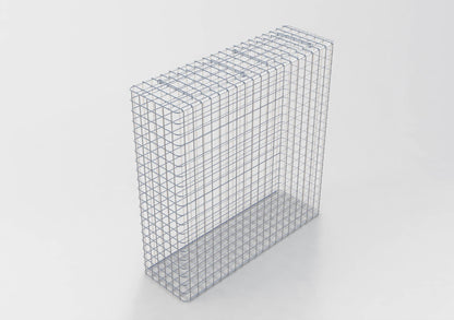 Thermisch verzinkte schanskorf 102 cm x 102 cm x 32 cm, maaswijdte 5 cm x 5 cm, volledig gelast