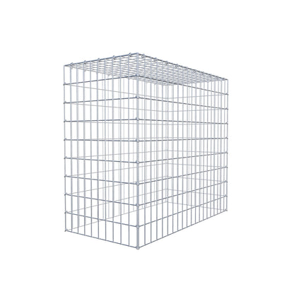 Gavión complementario de tipo 3 100 cm x 90 cm x 50 cm (L x A x P), malla 5 cm x 10 cm, anillo en C