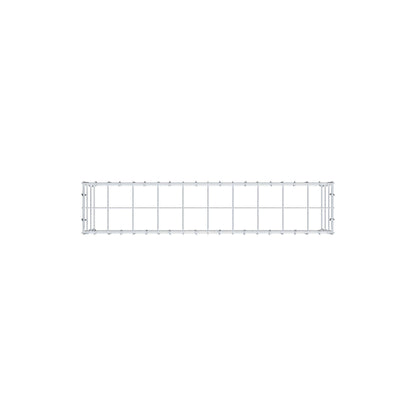 Anbaugabione Typ 3 100 cm x 30 cm x 20 cm (L x H x T), Maschenweite 10 cm x 10 cm, C-Ring