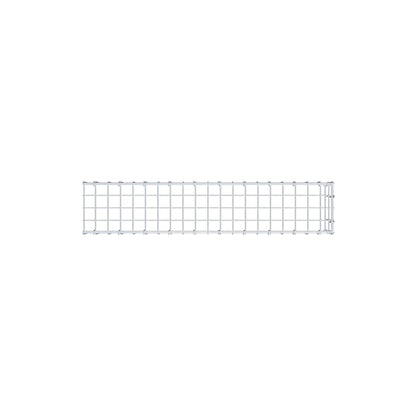 Extra gabion typ 4 100 cm x 20 cm x 20 cm (L x H x D), maskstorlek 5 cm x 10 cm, C-ring