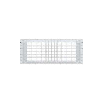 Schanskorf 100 cm x 70 cm x 40 cm (L x H x D), maaswijdte 5 cm x 5 cm, C-ring