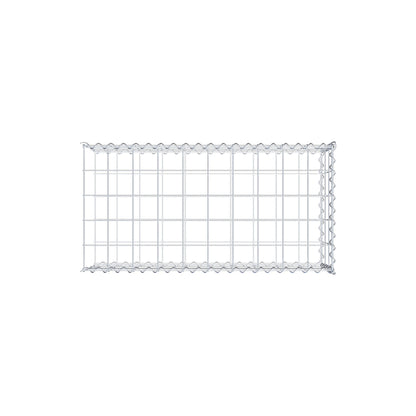 Gavión complementario tipo 2 100 cm x 30 cm x 50 cm (L x A x P), malla 10 cm x 10 cm, espiral