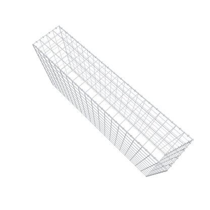 Pila adicional tipo 3 200 cm x 100 cm x 40 cm (L x A x P), malla 10 cm x 10 cm, anillo en C