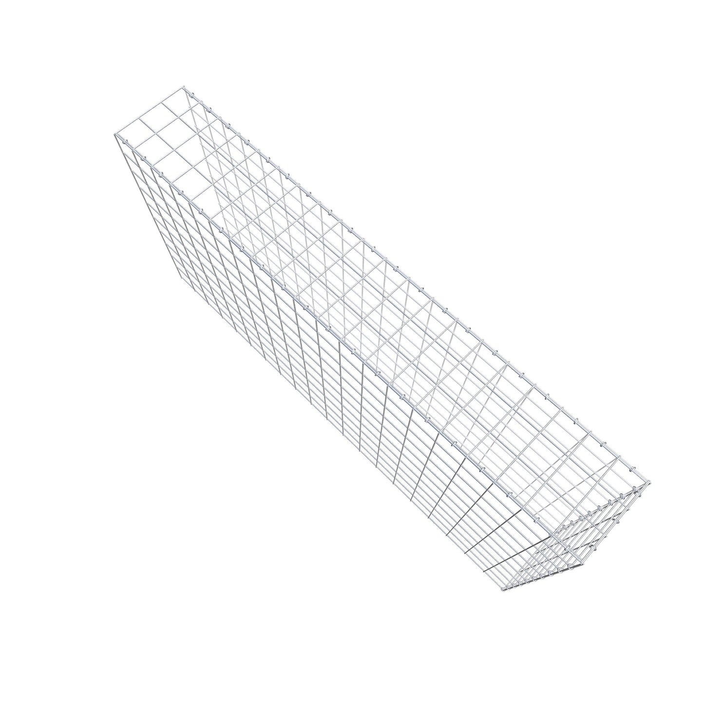 Gavión adicional tipo 4 200 cm x 100 cm x 30 cm (L x A x P), malla 10 cm x 10 cm, anillo en C
