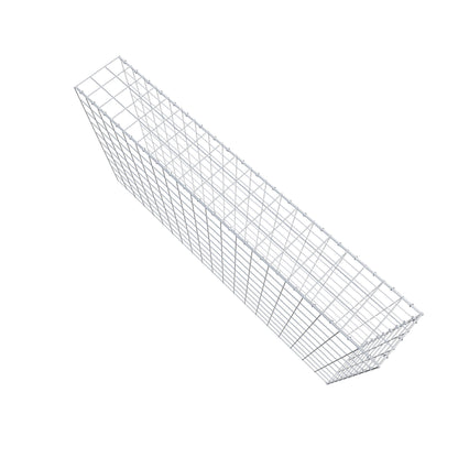 Gavión adicional tipo 4 200 cm x 100 cm x 30 cm (L x A x P), malla 10 cm x 10 cm, anillo en C