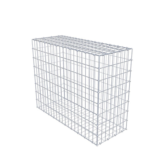 Gabion 100 cm x 80 cm x 40 cm (L x H x D), mesh size 5 x 10 cm, spiral ring