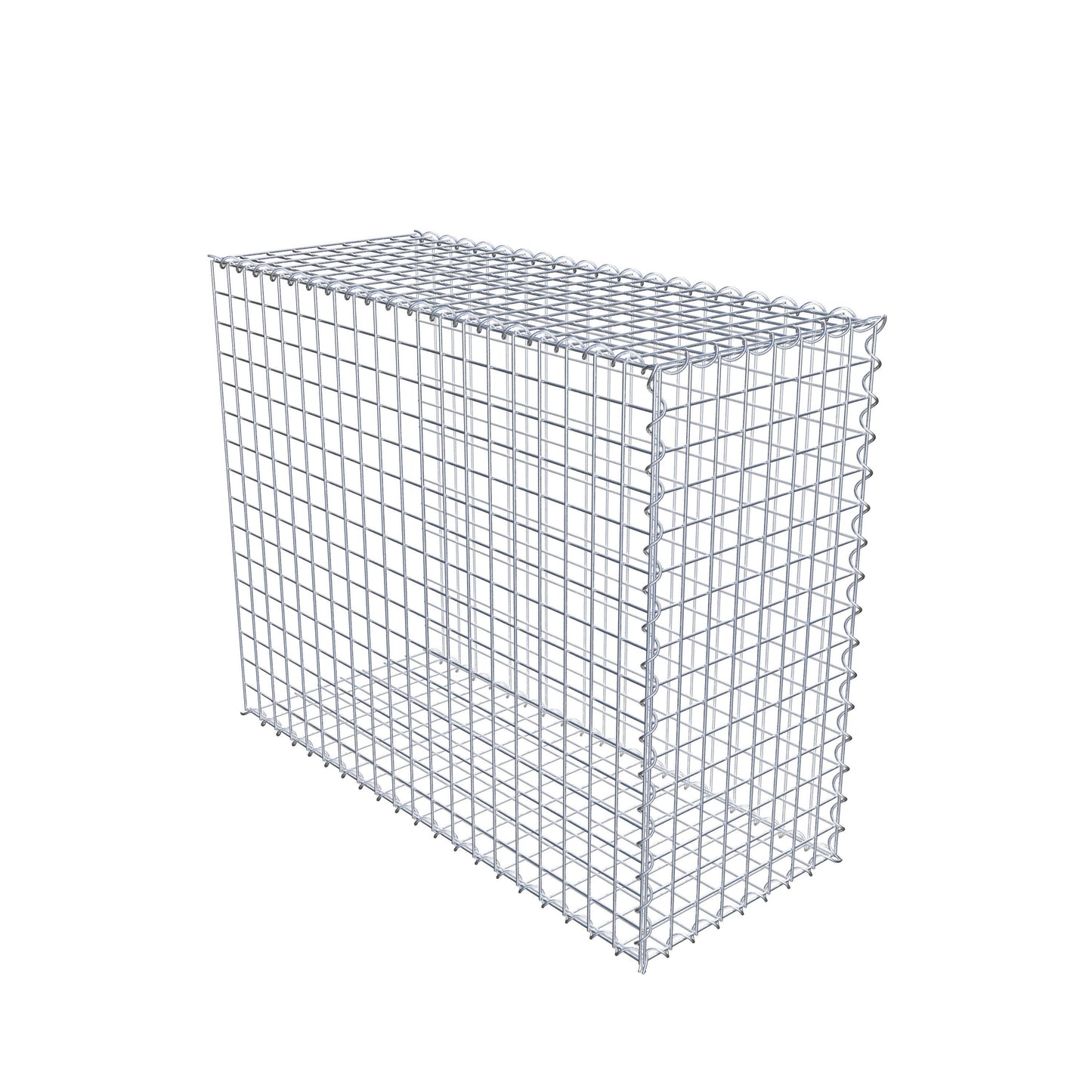 Gavión complementario tipo 2 100 cm x 80 cm x 40 cm (L x A x P), malla 5 cm x 5 cm, espiral