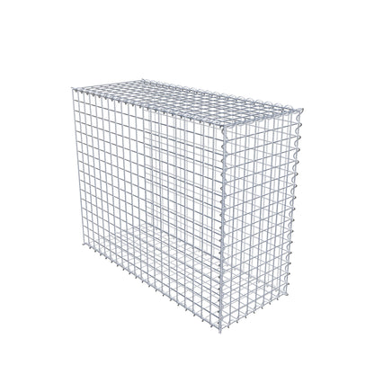 Gavión complementario tipo 2 100 cm x 80 cm x 40 cm (L x A x P), malla 5 cm x 5 cm, espiral