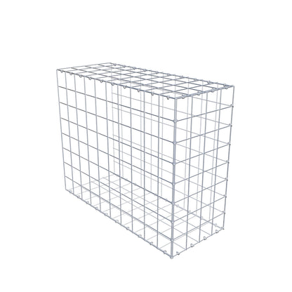 Gabbione aggiuntivo di tipo 2 100 cm x 80 cm x 40 cm (L x H x P), maglia 10 cm x 10 cm, anello a C