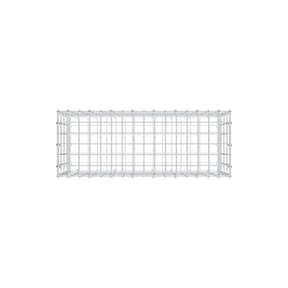 Gabione 80 cm x 40 cm x 30 cm (L x H x T), Maschenweite 5 cm x 10 cm, C-Ring