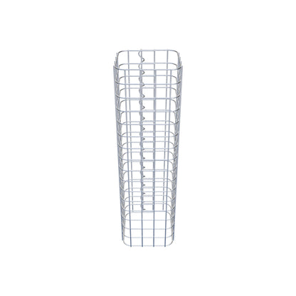 Gabionpelare, kvadrat 22 cm x 22 cm, 80 cm hög, MW 5 cm x 5 cm
