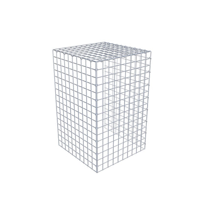Anbaugabione Typ 4 80 cm x 50 cm x 50 cm (L x H x T), Maschenweite 5 cm x 5 cm, C-Ring
