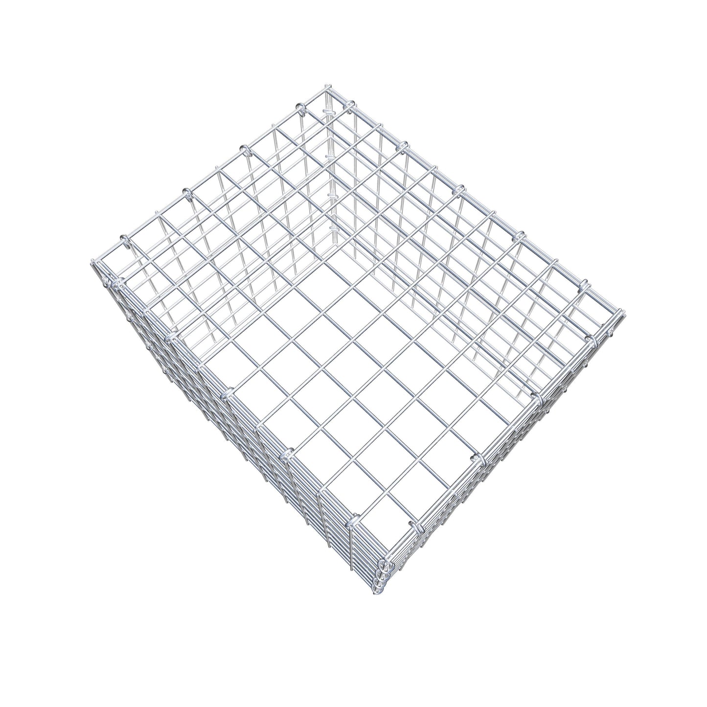 Pila adicional tipo 3 50 cm x 40 cm x 40 cm (L x A x P), malla 5 cm x 5 cm, anillo en C