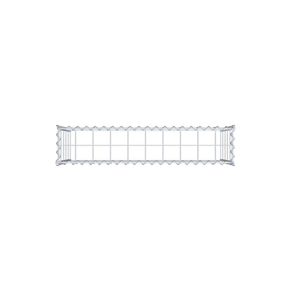 Opvokset gabion type 3 100 cm x 50 cm x 20 cm (L x H x D), maskestørrelse 10 cm x 10 cm, spiral