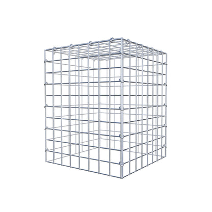 Pila adicional tipo 3 50 cm x 40 cm x 40 cm (L x A x P), malla 5 cm x 5 cm, anillo en C