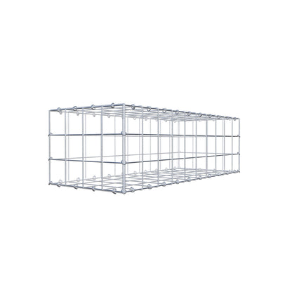 Schanskorf 100 cm x 30 cm x 40 cm (L x H x D), maaswijdte 10 cm x 10 cm, C-ring