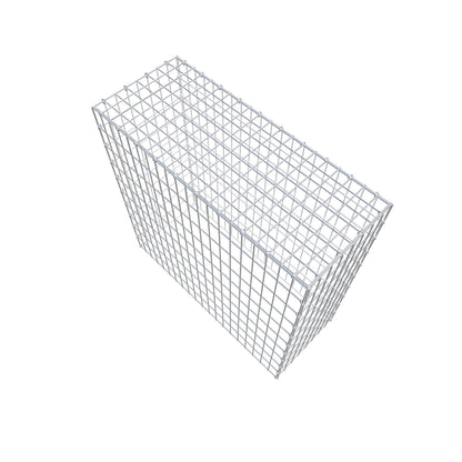 Gavión complementario de tipo 3 100 cm x 100 cm x 40 cm (L x A x P), malla 5 cm x 10 cm, anillo en C