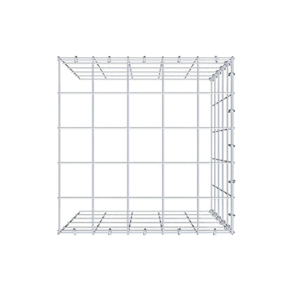 Fourche rapportée type 4 50 cm x 50 cm x 50 cm (L x H x P), mailles 10 cm x 10 cm, anneau C