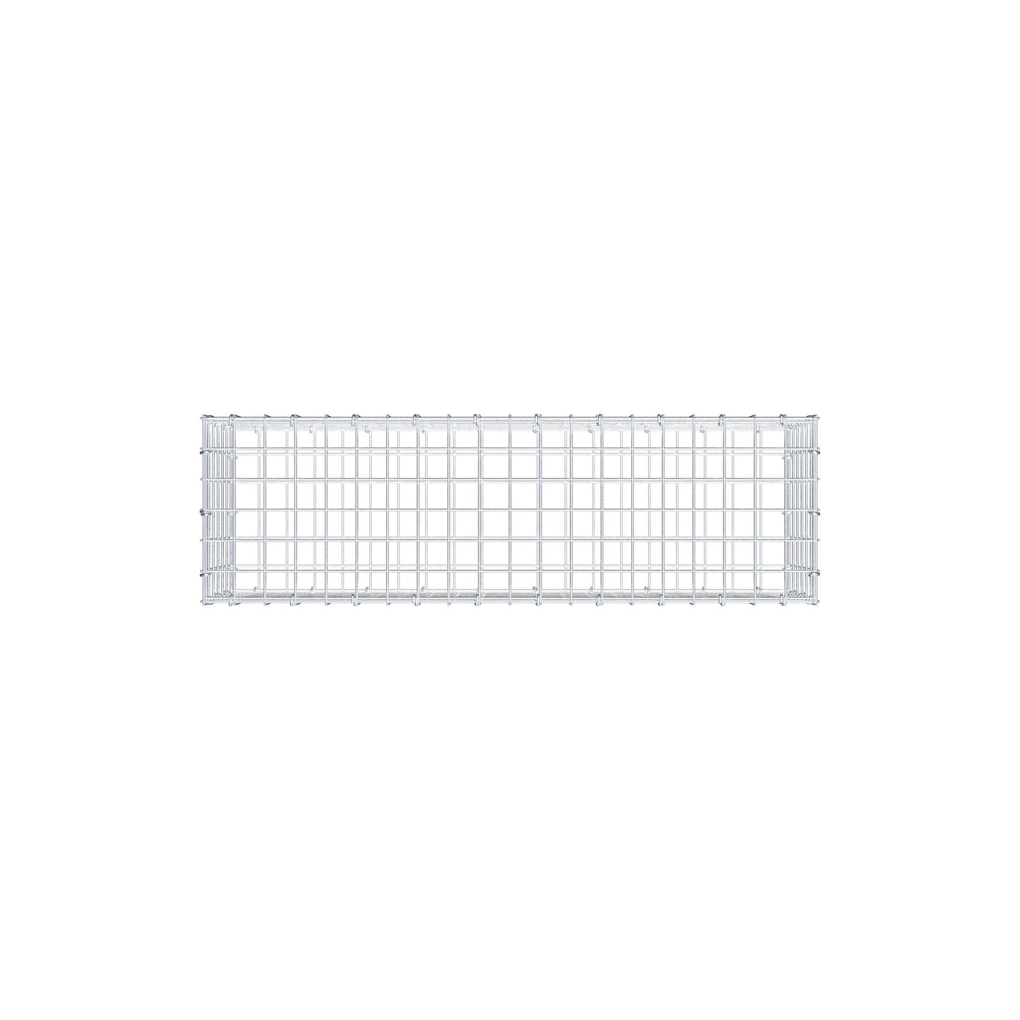 Gabione 100 cm x 30 cm x 30 cm (L x H x T), Maschenweite 5 cm x 5 cm, C-Ring