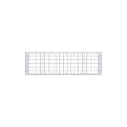 Gabione 100 cm x 30 cm x 30 cm (L x H x T), Maschenweite 5 cm x 5 cm, C-Ring