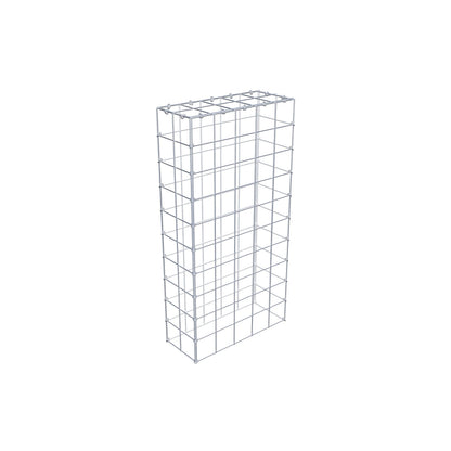 Gavión complementario de tipo 3 100 cm x 20 cm x 50 cm (L x A x P), malla 10 cm x 10 cm, anillo en C