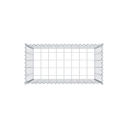 Gavión complementario tipo 3 100 cm x 80 cm x 50 cm (L x A x P), malla 10 cm x 10 cm, espiral