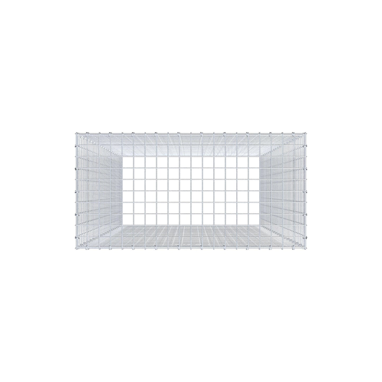 Pilote adicional tipo 3 200 cm x 100 cm x 50 cm (L x A x P), malla 5 cm x 5 cm, anillo en C