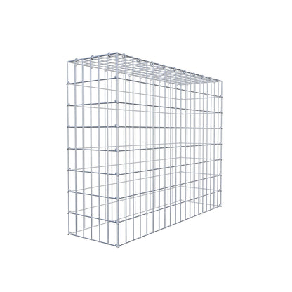 Fourche rapportée type 3 100 cm x 80 cm x 30 cm (L x H x P), mailles 5 cm x 10 cm, anneau C