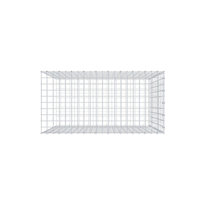 Gavión complementario tipo 2 100 cm x 100 cm x 50 cm, malla 5 cm x 10 cm, anillo en C