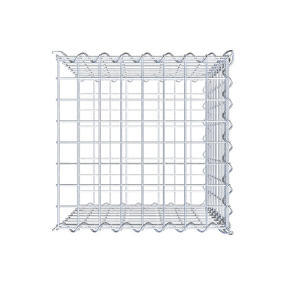 Gabion rapporté type 2 40 cm x 40 cm x 40 cm (L x H x P), mailles 5 cm x 5 cm, spirale