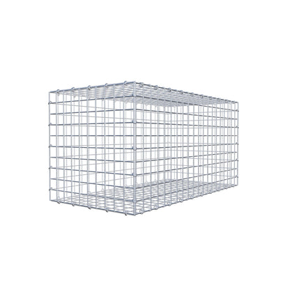 Gabion 100 cm x 50 cm x 50 cm (L x H x D), maskstorlek 5 cm x 5 cm, C-ring