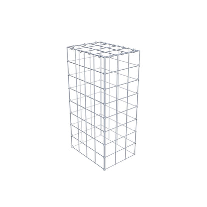 Pila adicional tipo 3 80 cm x 40 cm x 30 cm (L x A x P), malla 10 cm x 10 cm, anillo en C