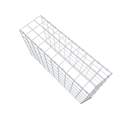 Gabião Tipo 4 100 cm x 60 cm x 30 cm (C x A x P), malhagem 10 cm x 10 cm, anel C