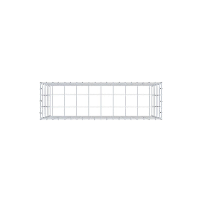 Anbaugabione Typ 3 100 cm x 60 cm x 30 cm (L x H x T), Maschenweite 10 cm x 10 cm, C-Ring