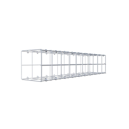 Gabião tipo 2 100 cm x 20 cm x 20 cm (C x A x P), malhagem 10 cm x 10 cm, anel C
