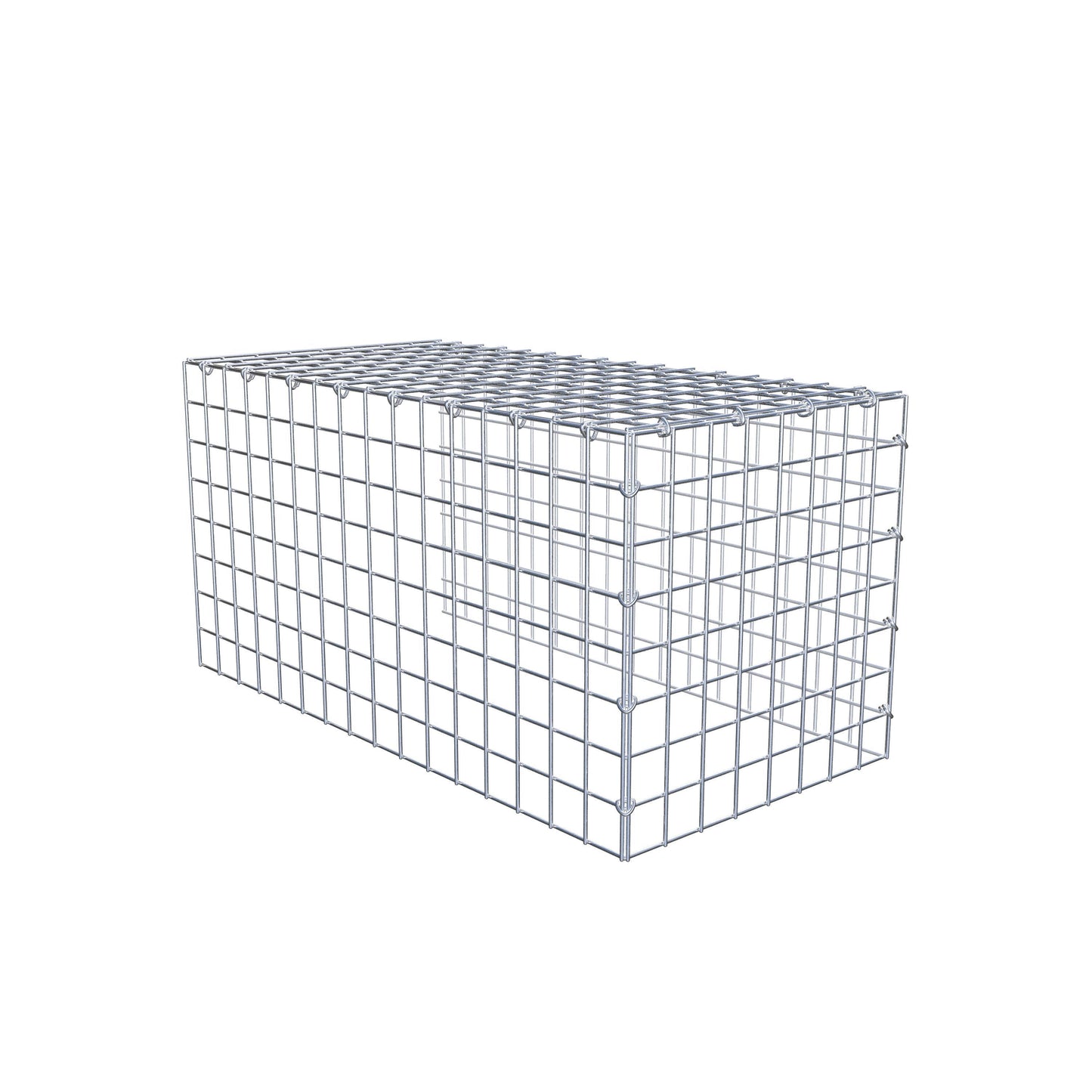 Pila adicional tipo 4 80 cm x 40 cm x 40 cm (L x A x P), malla 5 cm x 5 cm, anillo en C