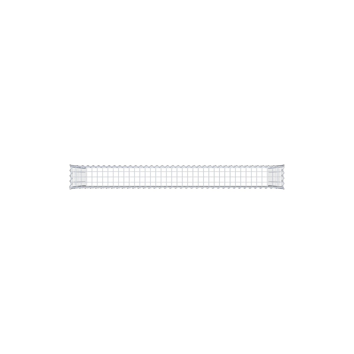 Gavión adicional tipo 3 200 cm x 100 cm x 20 cm (L x A x P), malla 5 cm x 10 cm, en espiral
