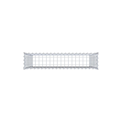 Gavión adulto tipo 3 100 cm x 90 cm x 20 cm (largo x alto x profundidad), tamaño de malla 5 cm x 5 cm, espiral