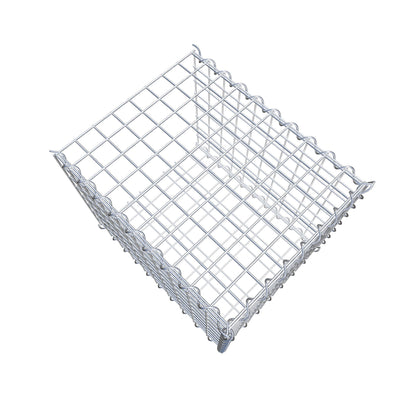 Gavión adicional tipo 2 50 cm x 40 cm x 40 cm (L x A x P), malla 5 cm x 5 cm, en espiral