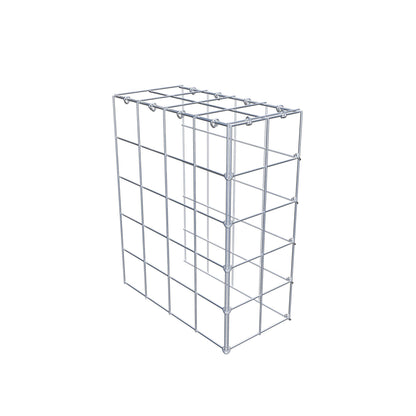 Gabião Tipo 4 50 cm x 40 cm x 20 cm (C x A x P), malhagem 10 cm x 10 cm, anel C