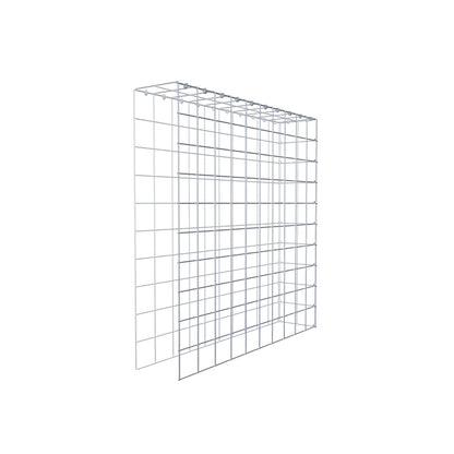Gabião Tipo 4 100 cm x 100 cm x 20 cm (C x A x P), malhagem 10 cm x 10 cm, anel C