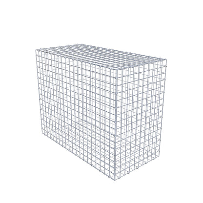 Gabion 100 cm x 80 cm x 50 cm (L x H x D), maskstorlek 5 cm x 5 cm, C-ring