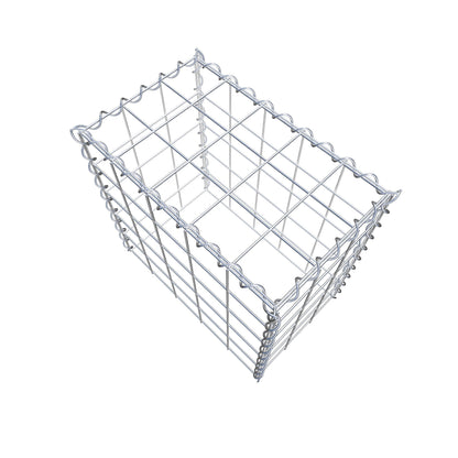 Gavión adicional tipo 3 50 cm x 50 cm x 30 cm (L x A x P), malla 10 cm x 10 cm, en espiral