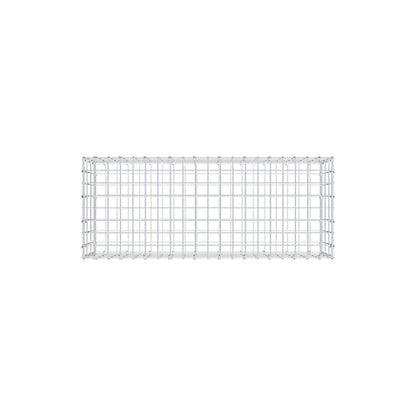 Schanskorf 100 cm x 30 cm x 40 cm (L x H x D), maaswijdte 5 cm x 10 cm, C-ring