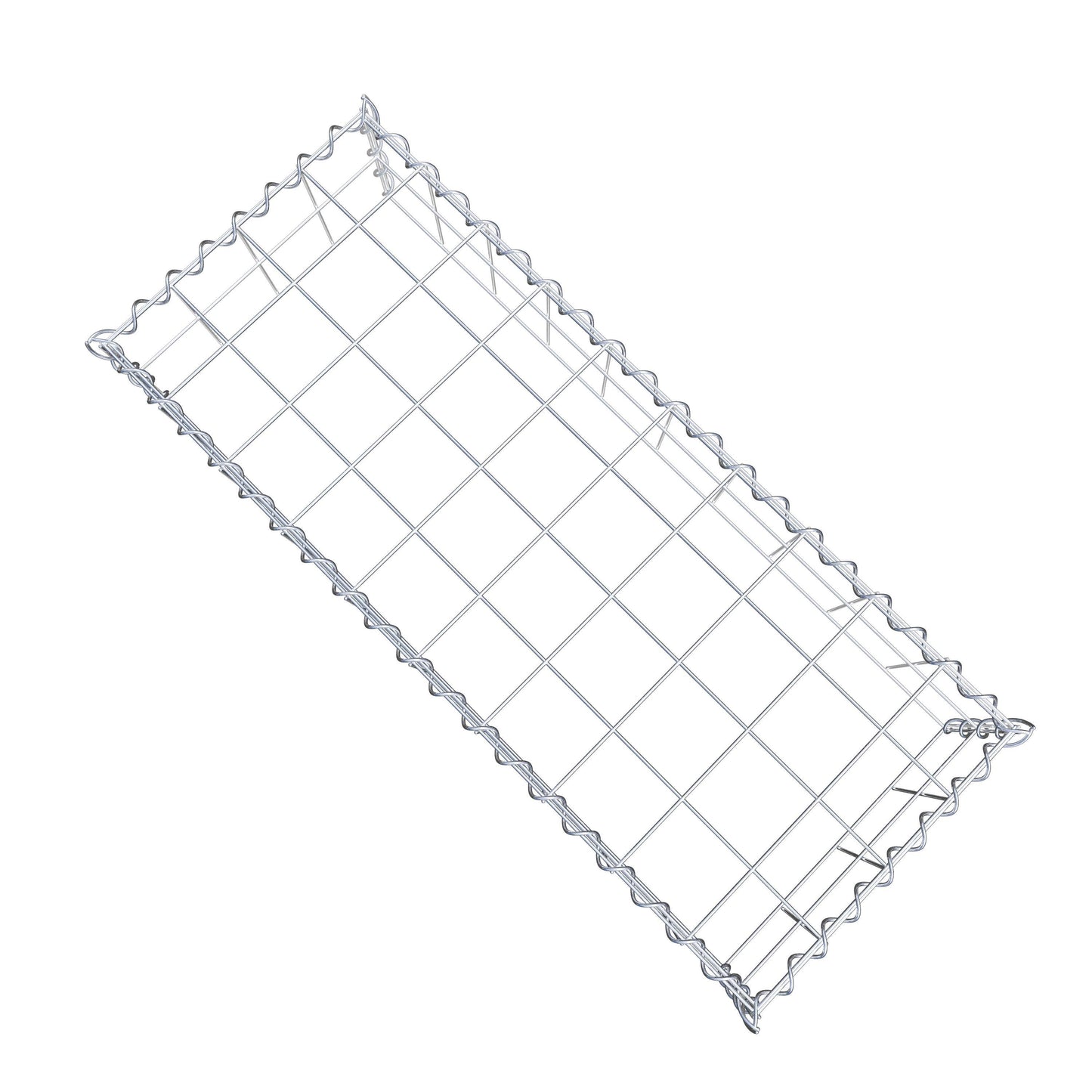 Gavión complementario tipo 3 100 cm x 20 cm x 40 cm (L x A x P), malla 10 cm x 10 cm, espiral