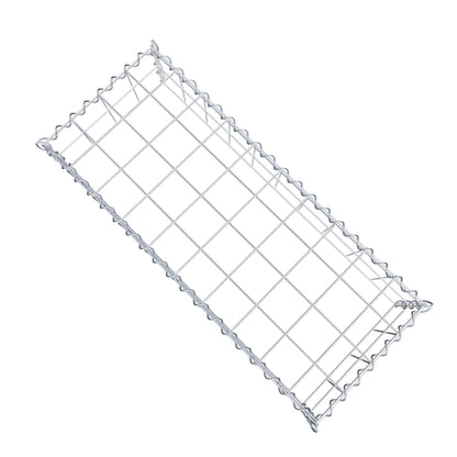 Gavión complementario tipo 3 100 cm x 20 cm x 40 cm (L x A x P), malla 10 cm x 10 cm, espiral